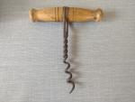 Set of 4 Vintage Wooden Wine Corkscrews