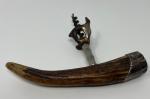 Sterling Silver Stag Antler Antique Corkscrew
