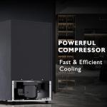 24-Bottle Mini Wine Cooler with Glass Door