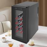 12-Bottle Electric Wine Cooler Refrigerator