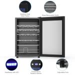 Electactic 37-Bottle Wine Cooler with Glass Door