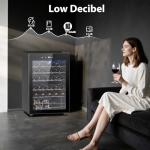 Electactic 37-Bottle Wine Cooler with Glass Door