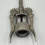 Italian Winged Corkscrew with Grape Vine Design