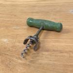 Vintage Wooden Corkscrew Wine Bottle Opener