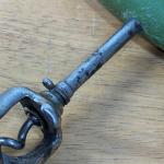 Vintage Wooden Corkscrew Wine Bottle Opener