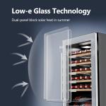 33-Bottle Freestanding Intelligent Wine Cooler