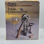 Antique Bronze Grape Design Wine Corkscrew