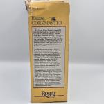 Antique Bronze Grape Design Wine Corkscrew