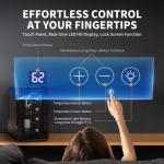 8-Bottle Freestanding Wine Cooler Refrigerator