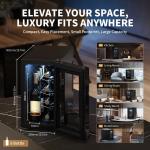 8-Bottle Freestanding Wine Cooler Refrigerator