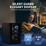 8-Bottle Freestanding Wine Cooler Refrigerator