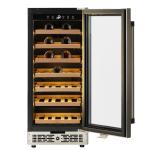 15" Freestanding Wine Cooler Holds 33 Bottles