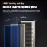 15" Freestanding Wine Cooler Holds 33 Bottles