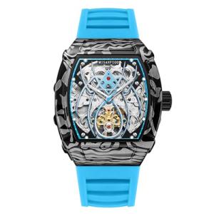 Wine Barrel Shaped Automatic Watch for Men