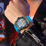 Wine Barrel Shaped Automatic Watch for Men