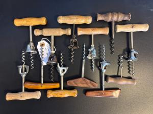 Set of 12 Vintage Antique Corkscrews