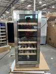 15" Dual Zone Wine Cooler for 28 Bottles