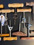 Set of 12 Vintage Antique Corkscrews