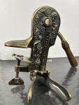 Antique Bronze Corkmaster Wine Opener with Grape Design