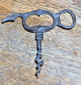 Vintage 4-Finger Corkscrew Wine Opener Tool