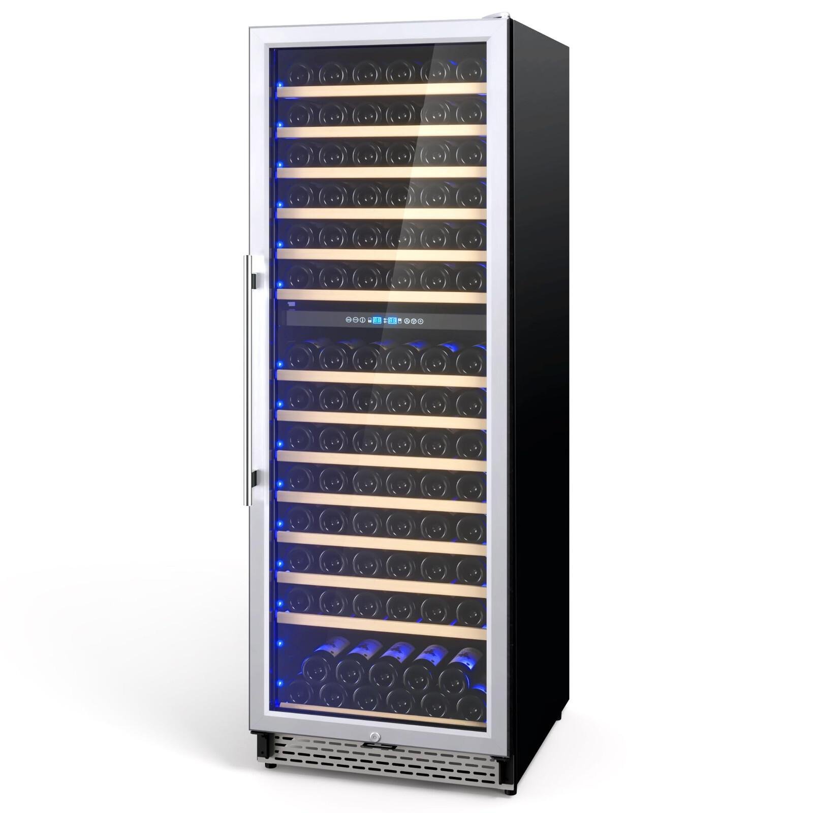 Dual Zone Wine Cooler for 154 Bottles