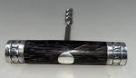 Sterling Silver Handle Antique Wine Corkscrew