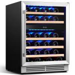 Yeego 24" Dual Zone Wine Cooler for 46 Bottles