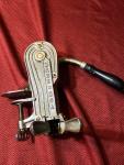 Vintage Cast Iron Ornate Corkscrew Wine Opener