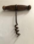 Rustic Wooden Handle Corkscrew Wine Opener