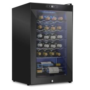 Freestanding Wine Cooler for 24 Bottles