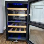 18-Bottle Dual Zone Wine Cooler for Any Space