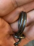 Vintage Finger Ring Metal Wine Bottle Opener