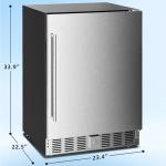 Stainless Steel Mini Beverage Fridge for Wine