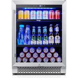 Yeego 24" Beverage Refrigerator Holds 140 Cans