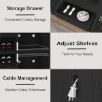 Modern Wine and Liquor Sideboard with Fridge Space