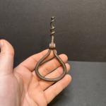 Vintage Folding Corkscrew Iron Wine Opener