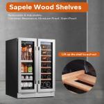 Ca'Lefort 24" Dual Zone Wine and Beverage Cooler
