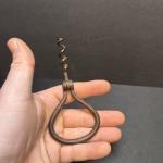 Vintage Folding Corkscrew Iron Wine Opener