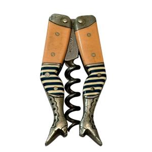 Vintage Lady Legs Corkscrew with Boots