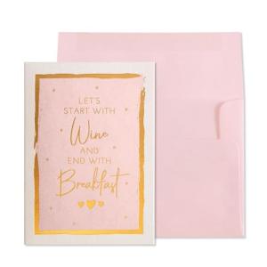 Funny Wine Card – Let's Start with Wine