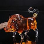 Wild Boar Wine Decanter – 1000ML Glass Gift