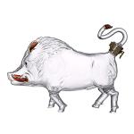 Wild Boar Wine Decanter – 1000ML Glass Gift