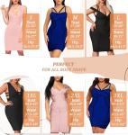 Chic Stretch Bandage Dress in Wine 3X