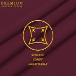 Chic Stretch Bandage Dress in Wine 3X