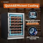 Ca'Lefort 54-Bottle Wine Cooler Refrigerator