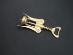 Vintage Italian Brass Wine Corkscrew Opener