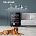 37-Bottle Wine Fridge with Smart Temperature Control