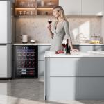 37-Bottle Wine Fridge with Smart Temperature Control