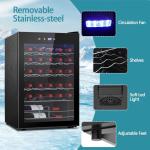37-Bottle Wine Fridge with Smart Temperature Control