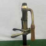 Vintage Brass Wine Bottle Opener with Stand